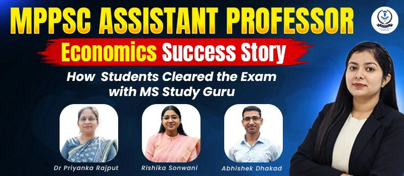 MPPSC Assistant Professor Economics Success Story 2026